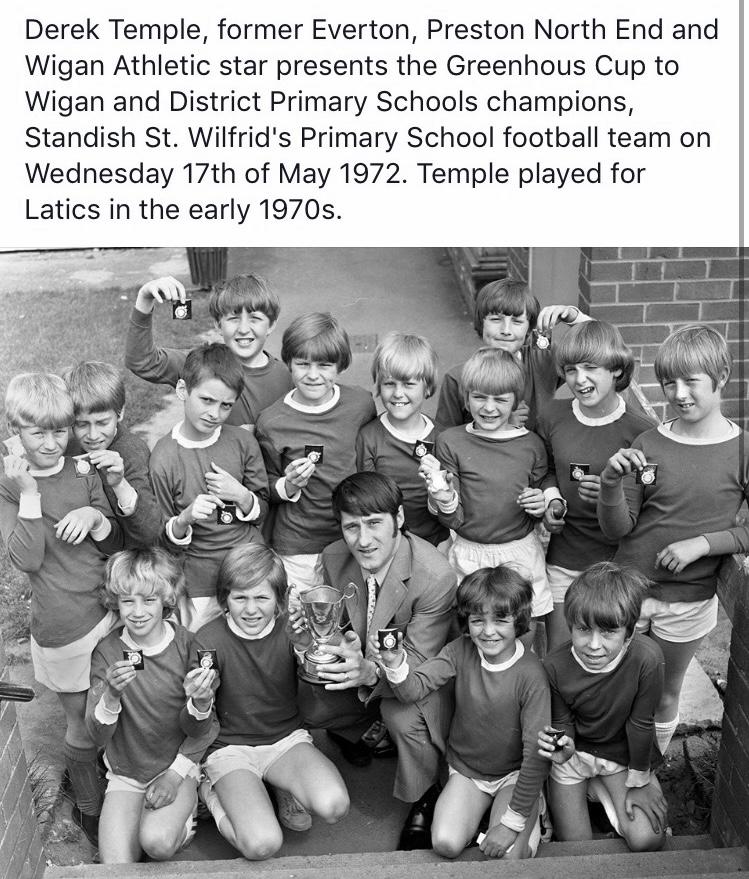 Standish St Wilfrids Juniors 1972 Champions