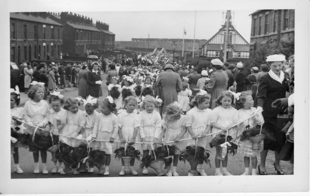 St. Peters Bryn Walking Day 1954