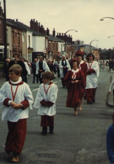 St Nathaniel's walking day early 80s