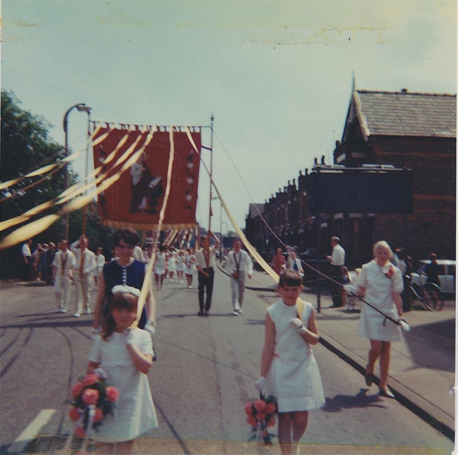 Abram Walking Day, 1966 or 67.