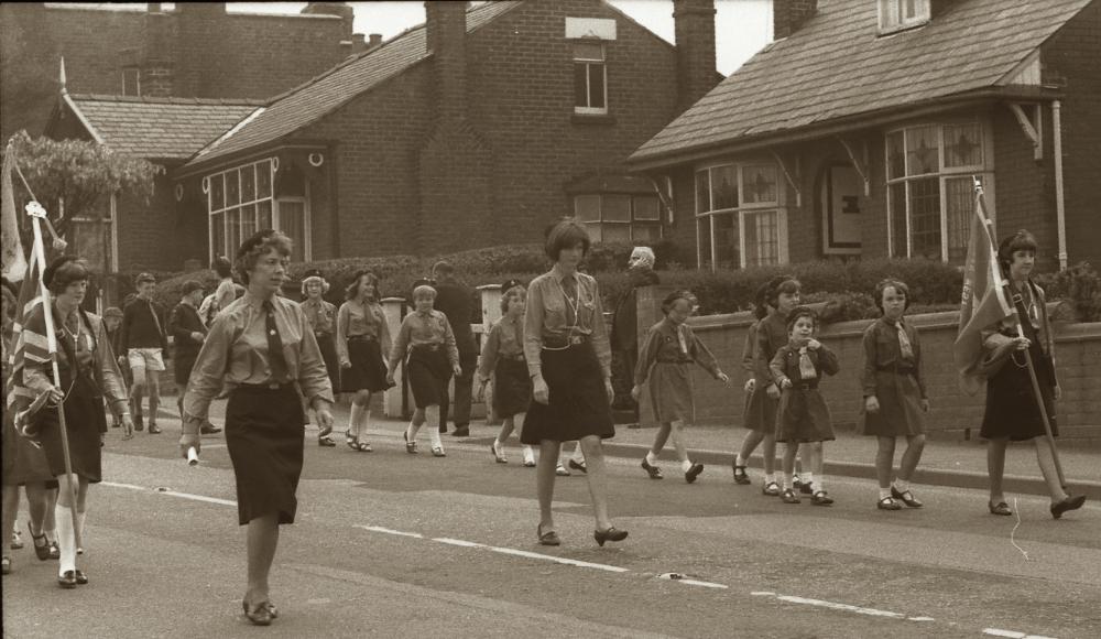 Girl Guides and Brownies 1960's Photo by Colin Pearce