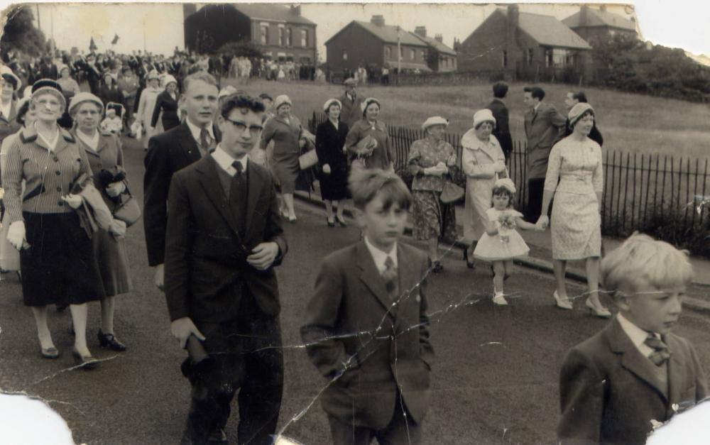 Holy Trinity walking day. Late 50s