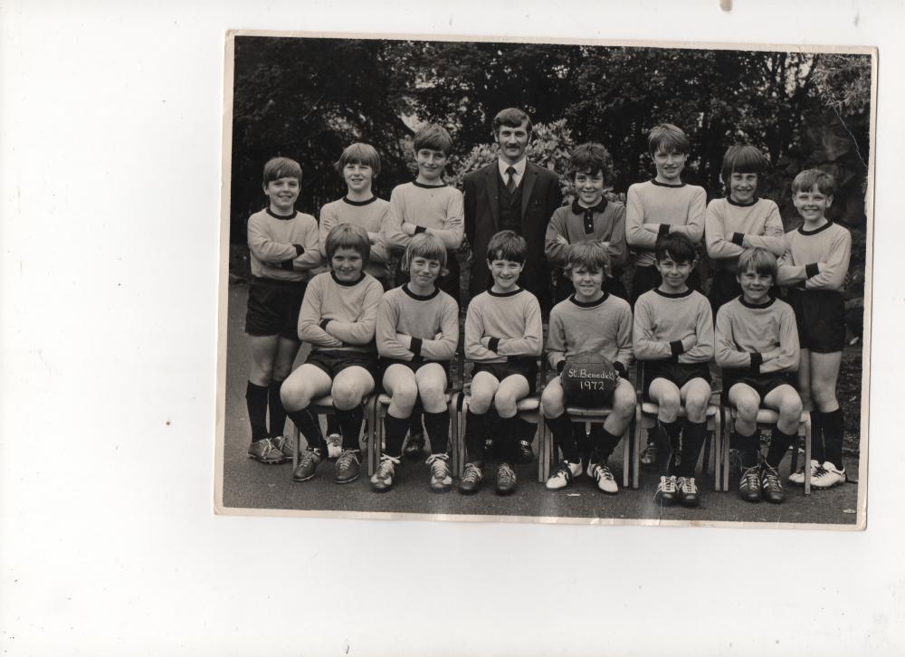 St Benedicts School Football Team 1972
