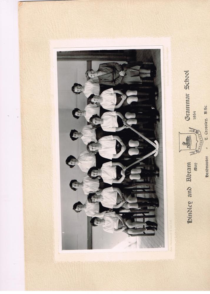 Hockey Team 1954 - H.A.G.S
