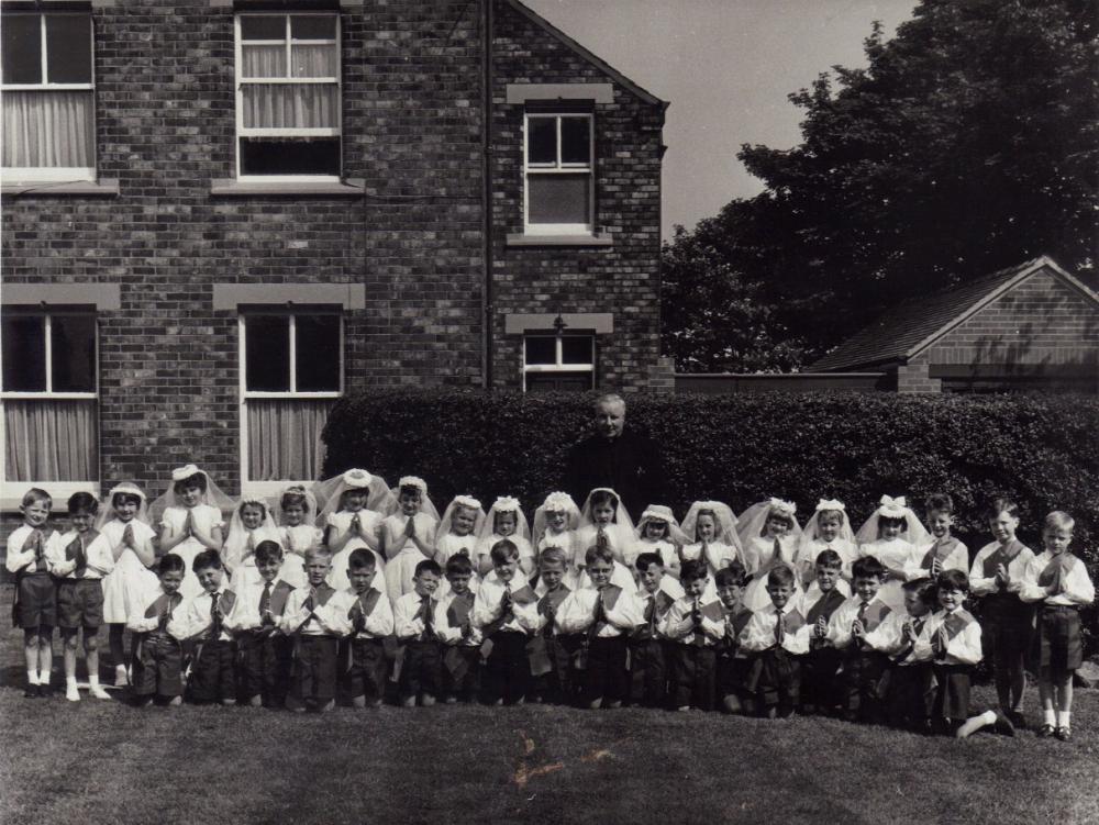 Our Ladys Immaculate R.C school, 1st holy communion 1964