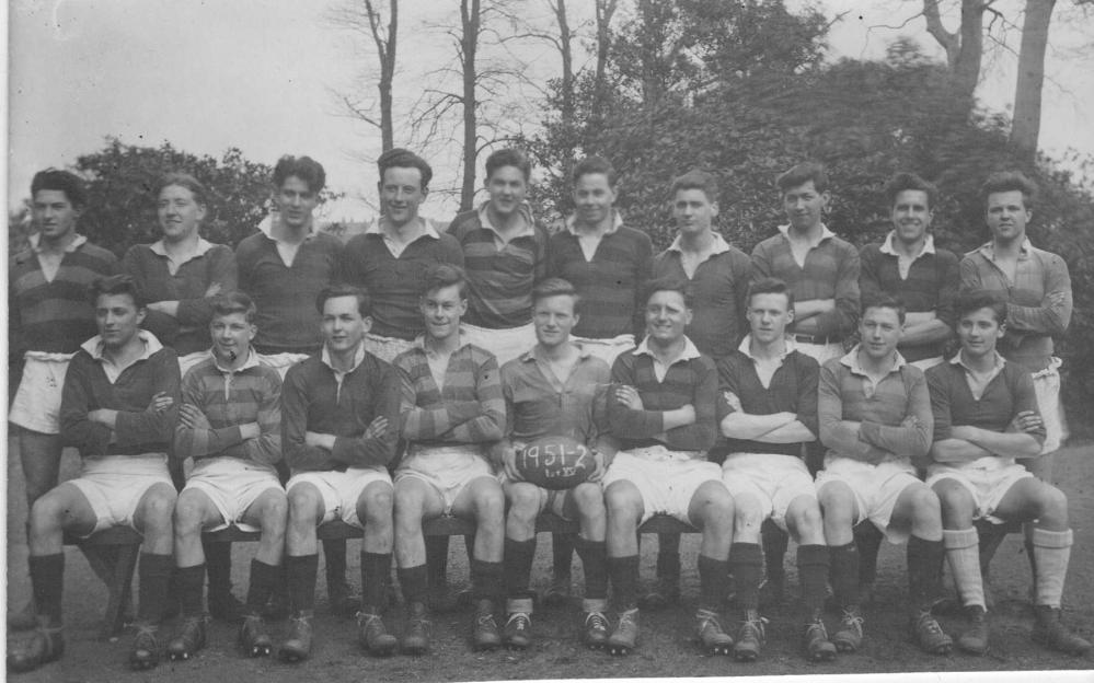 Upholland Grammer School Rugby Team, 1951/2