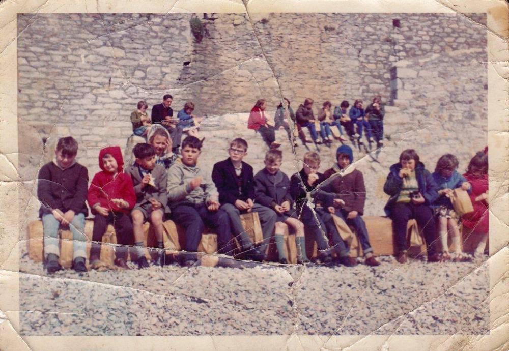 Ince Central School Trip to Caernarvon Castle c1965
