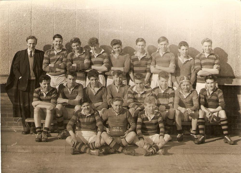 school rugby team 1961/62