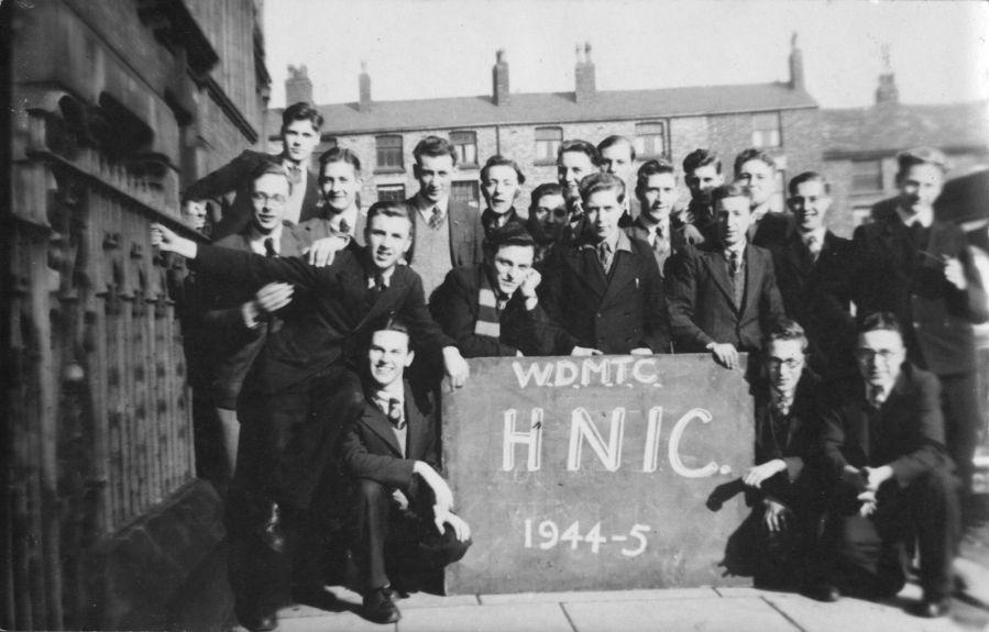 Grads of the Higher National course at the old Wigan Tech, 1944/5.