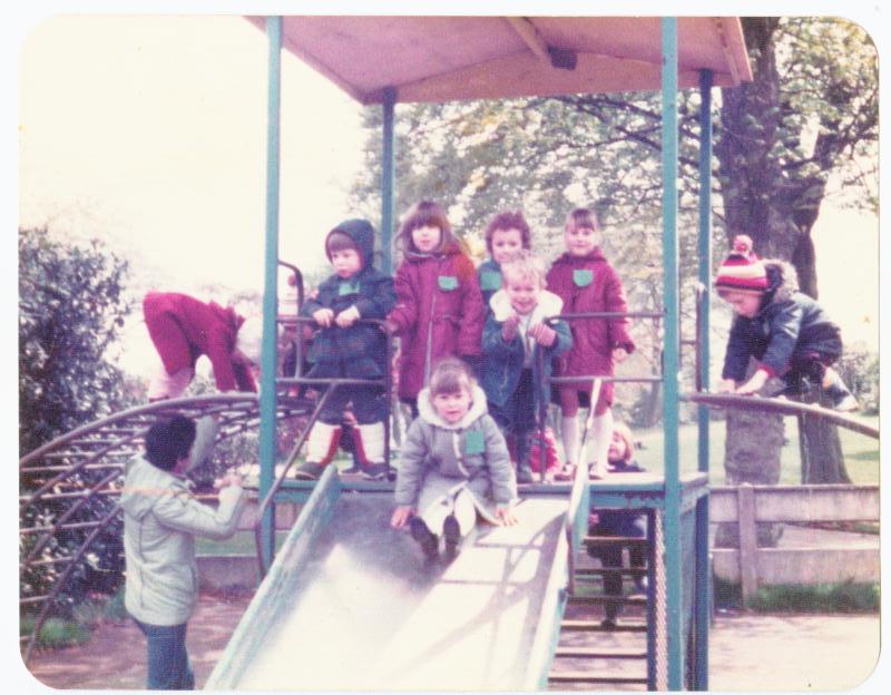 New Springs Nursery trip to Haigh Hall 1983