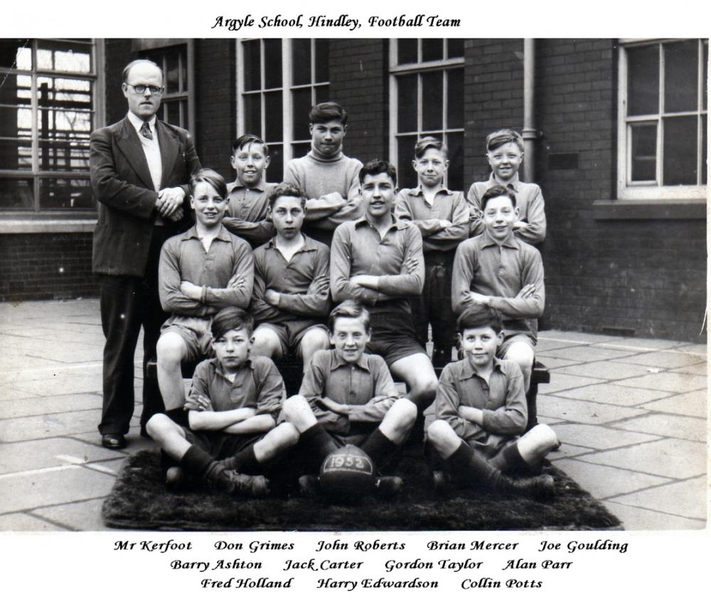 Argyle Street, School Football Team 