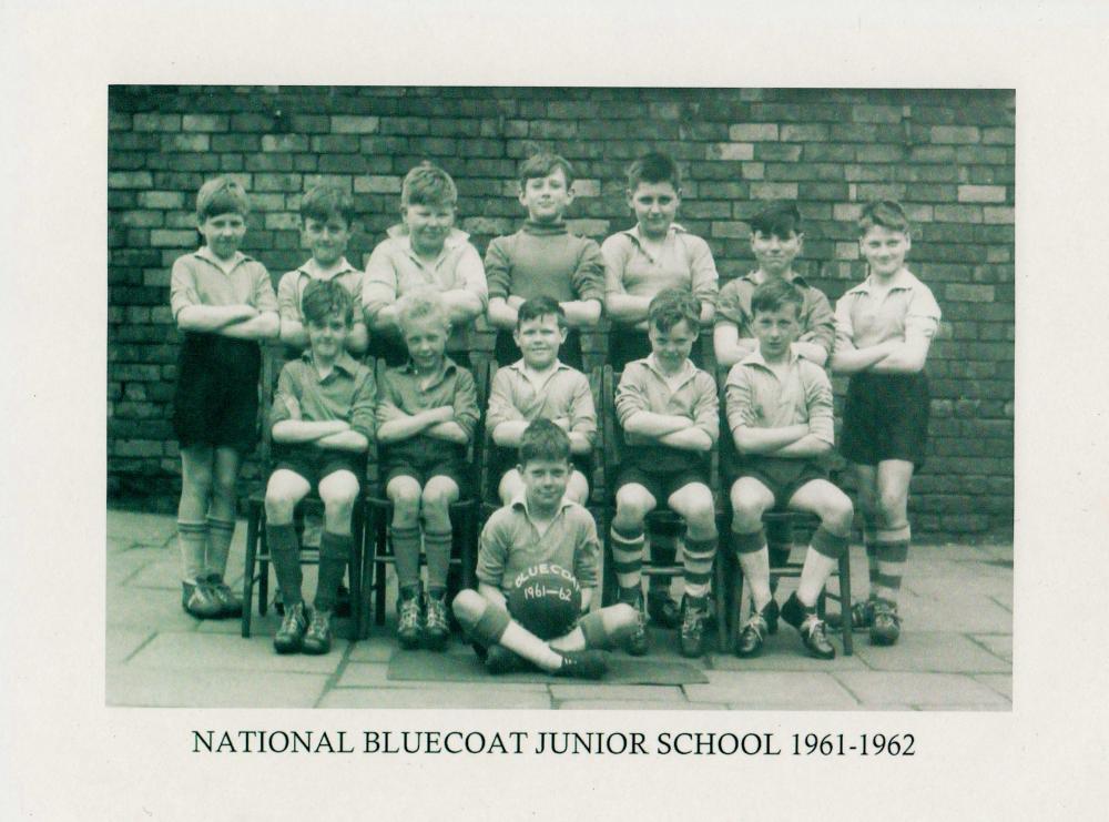 National Bluecoat Football Team 1961/62