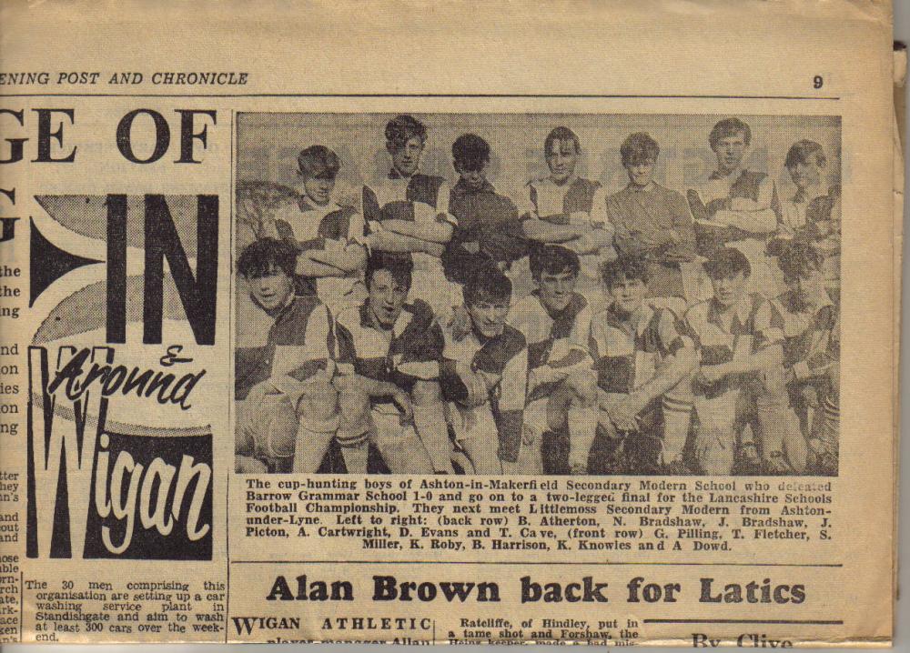 footbal team 24 april 1964