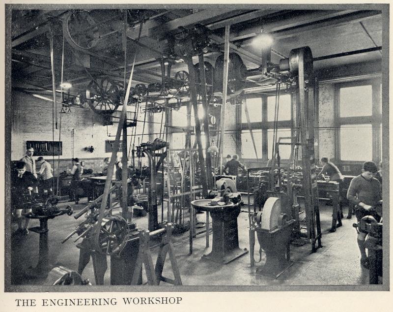 Wigan Mining and Technical College Engineering Workshop  1941