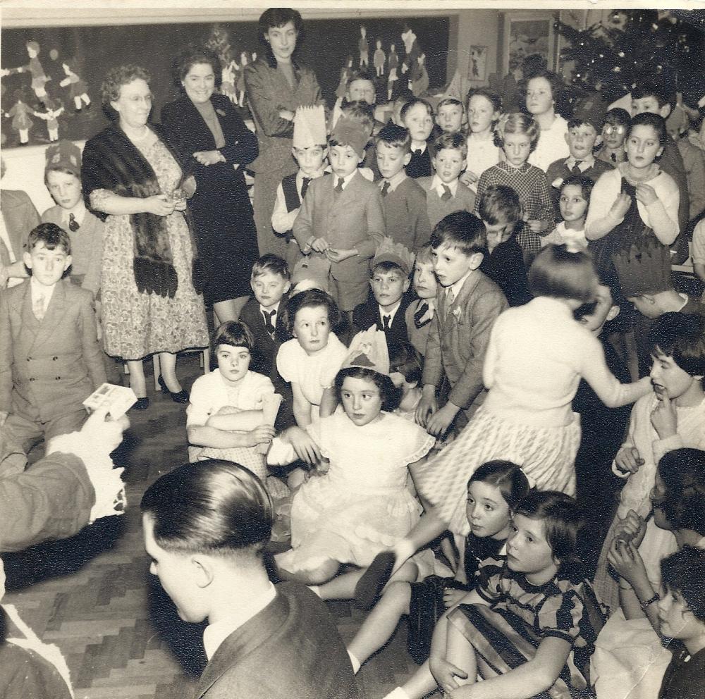 Christmas party Woodfield (1953/4?)