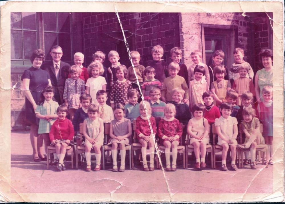 Class 1 Rectory School, Downall Green 1970