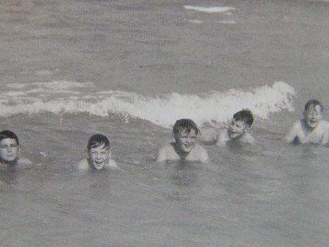 Rimini beach July 1959.