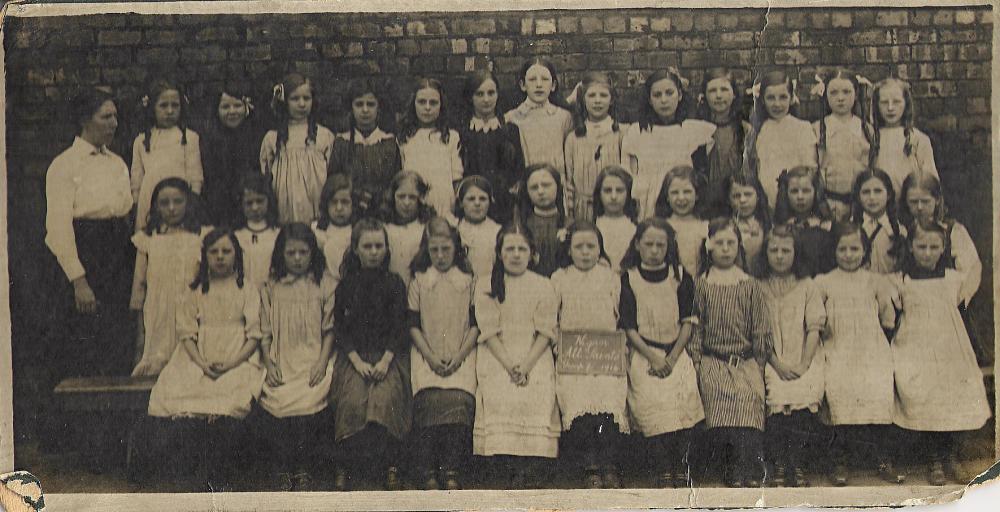 Wigan All Saints school 1914