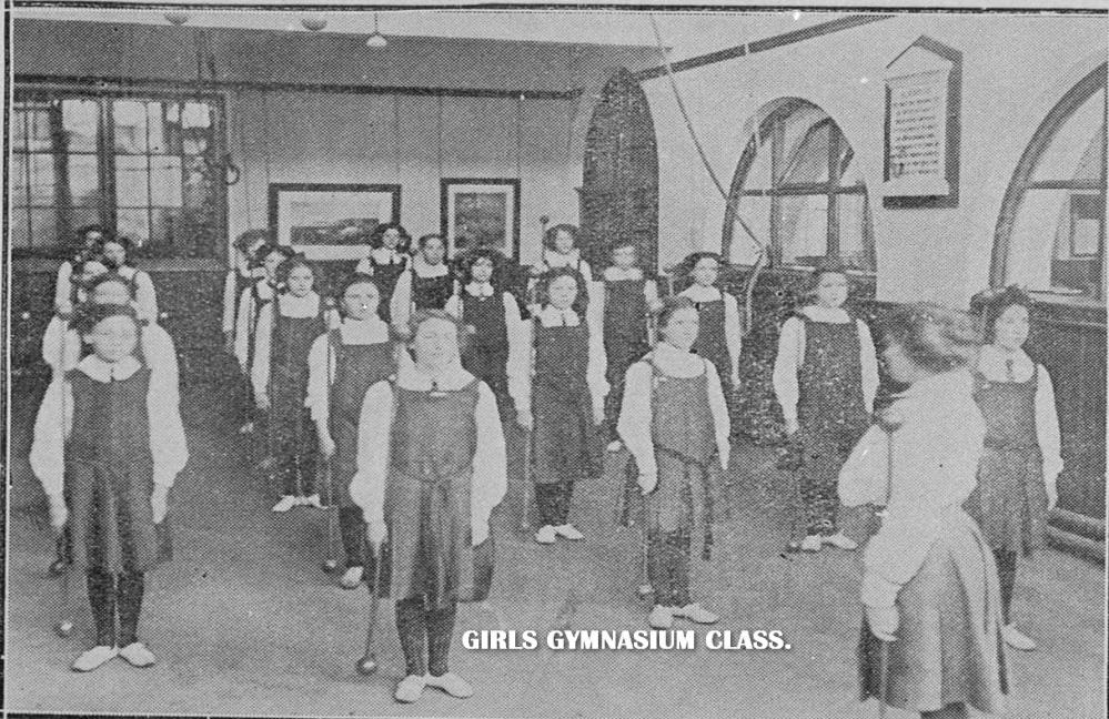 Girls Gymnasium Class