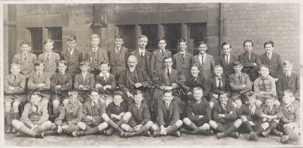 Wigan Grammar School, c1922.
