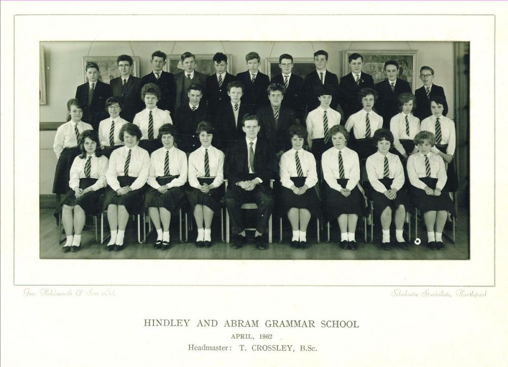 Hindley and Abram Grammar School, Form 4C, April 1962.