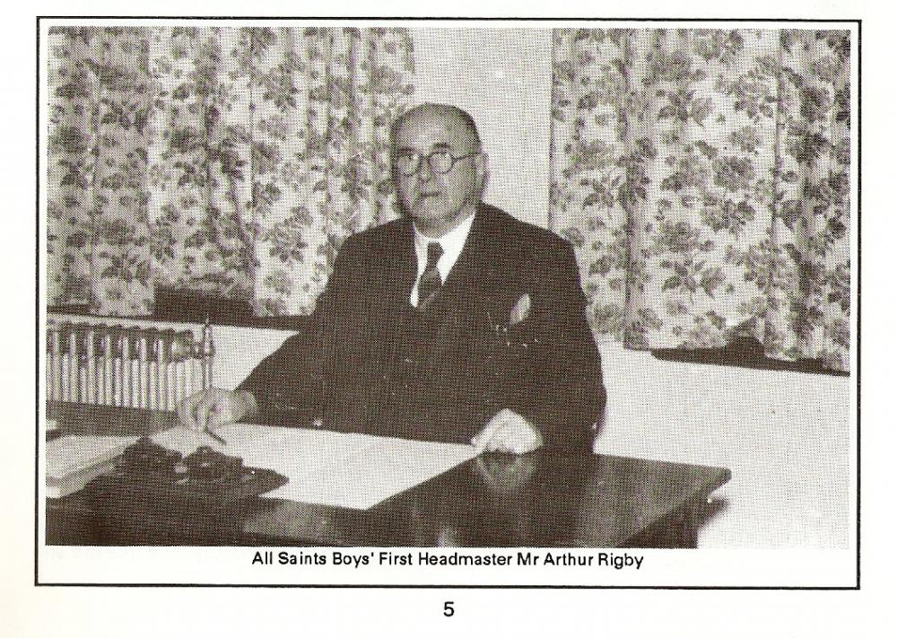 Headmaster Arthur Rigby