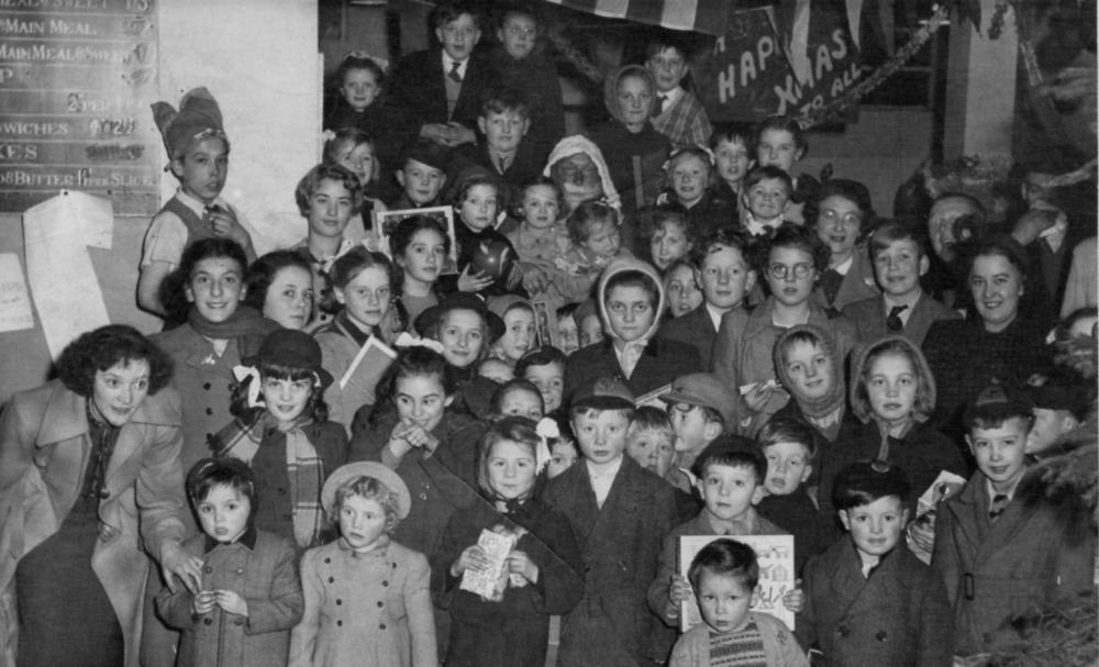 Roburite Gathhurst Christmas party 1950s ?