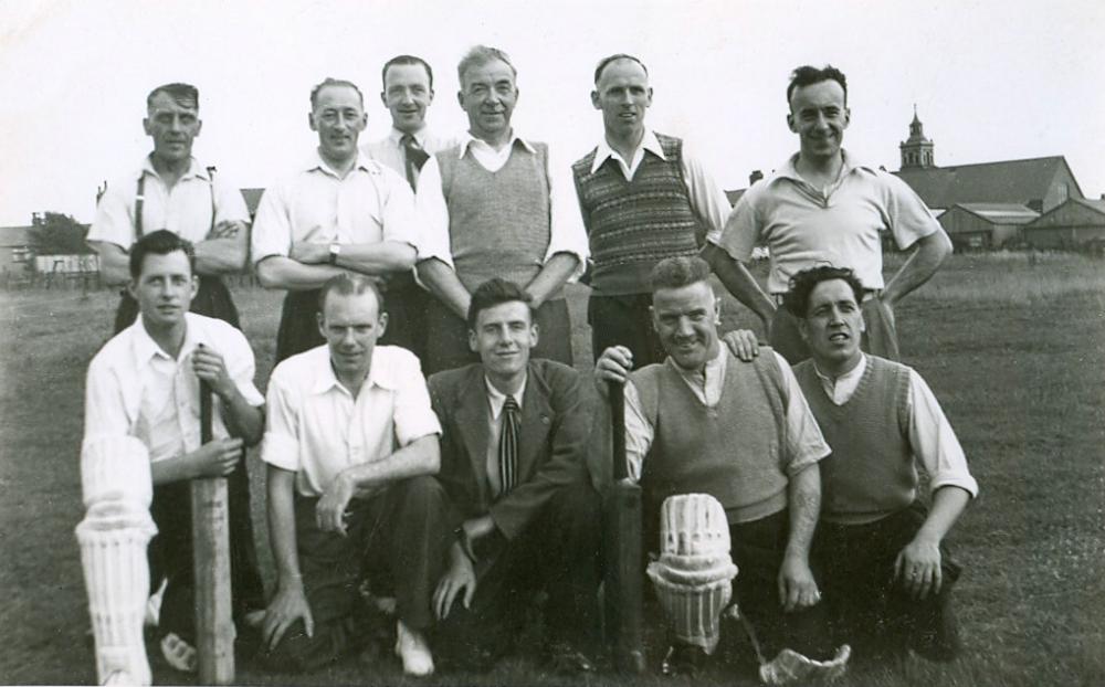Turner Brothers 1950's Cricket Team