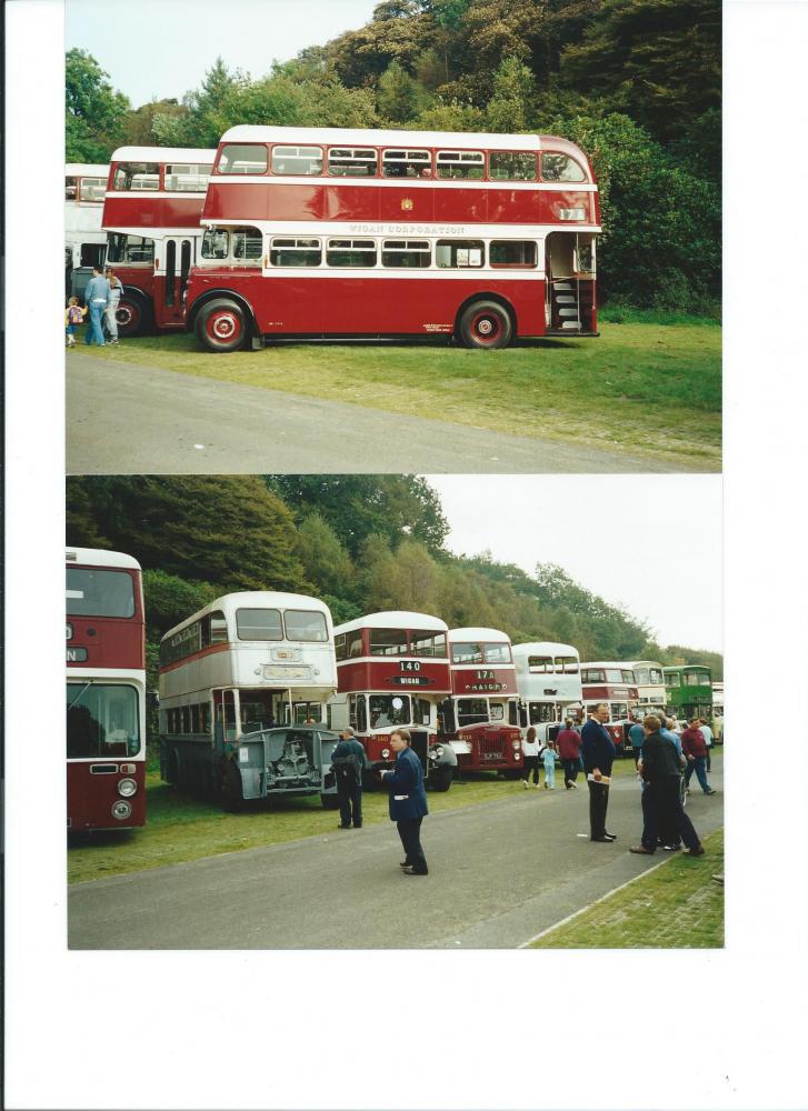 Preserved Buses At Haigh Hall  1