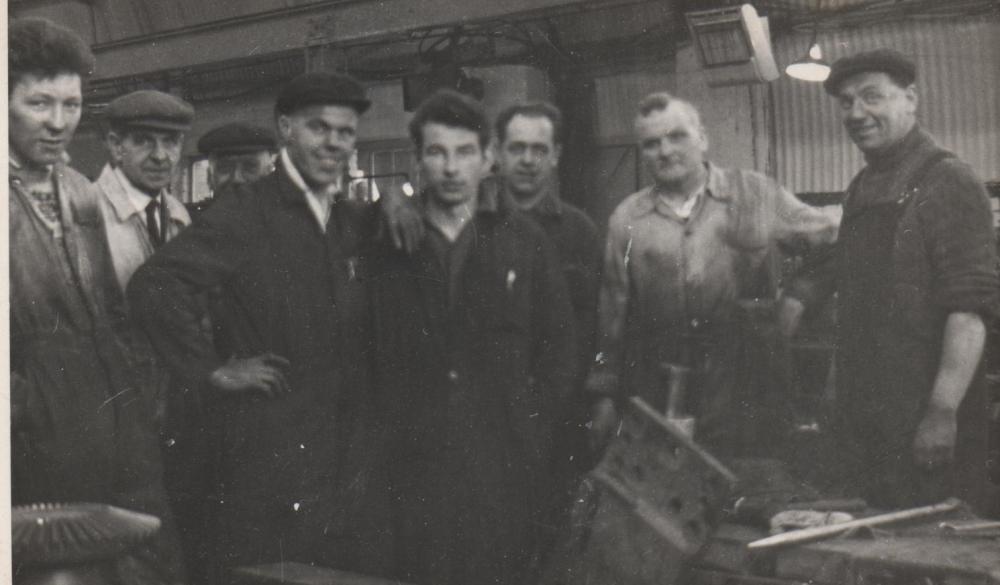 Fitters at Garswood Hall Colliery