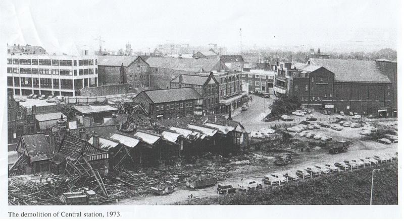Wigan Central Demolition