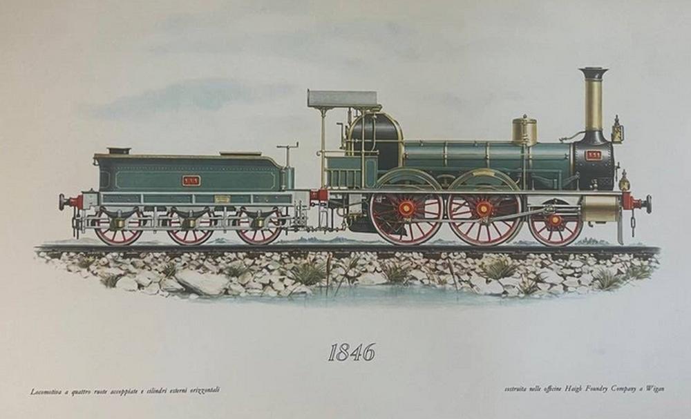 Railway Engine 1846
