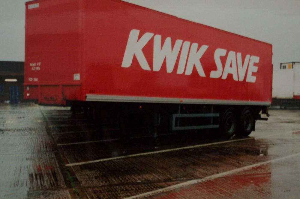 Kwik Save Ashton new livery and logo. 