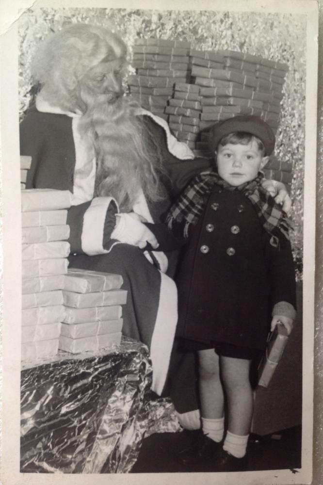 Father Christmas at Lowes in 1951.