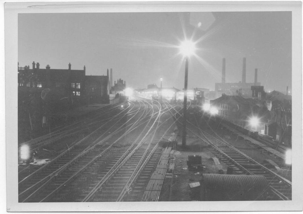 Night View of NW Station from No.2 box