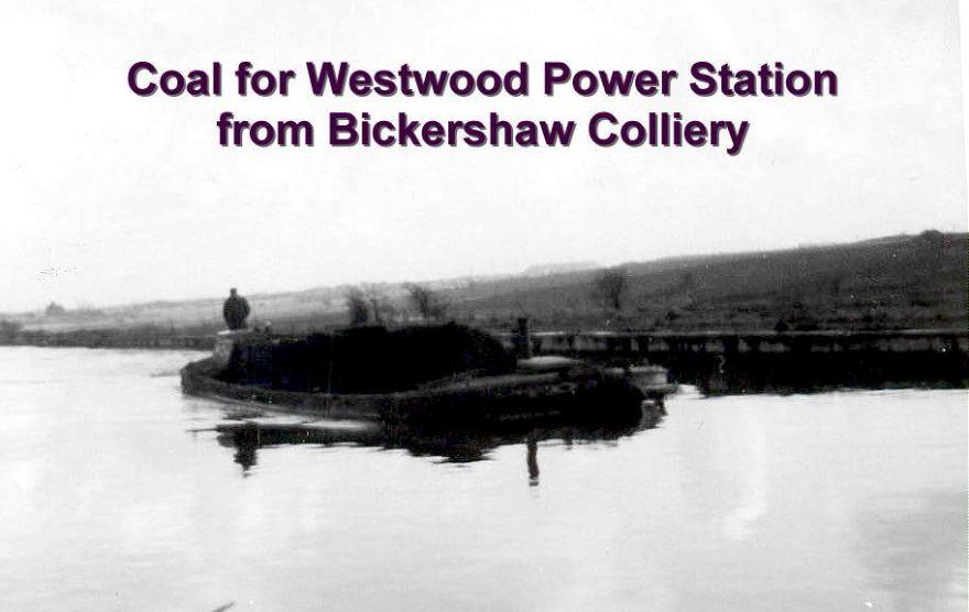 Coal for Westwood Power Station from Bickershaw Colliery.