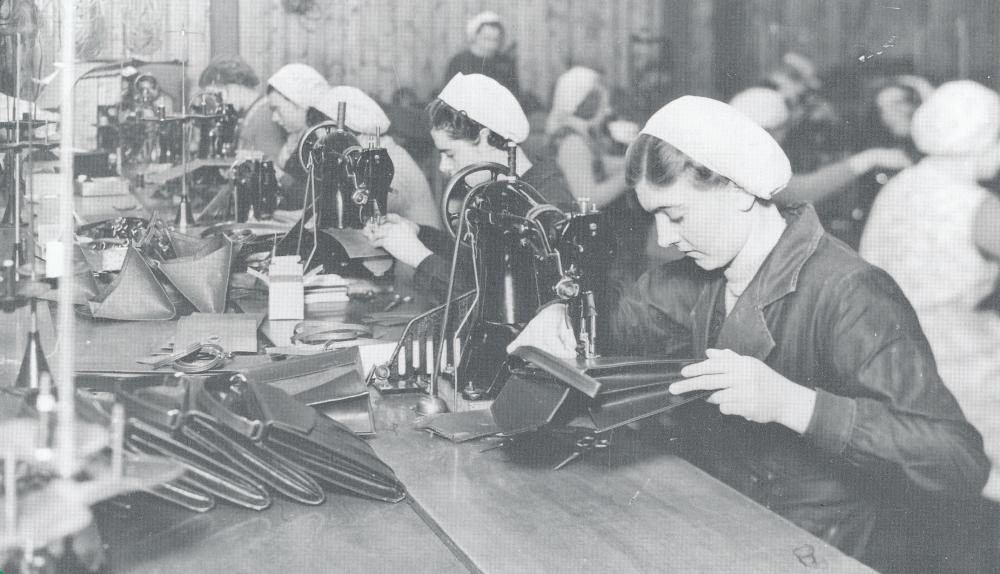 Burney's Handbag Factory 1950's