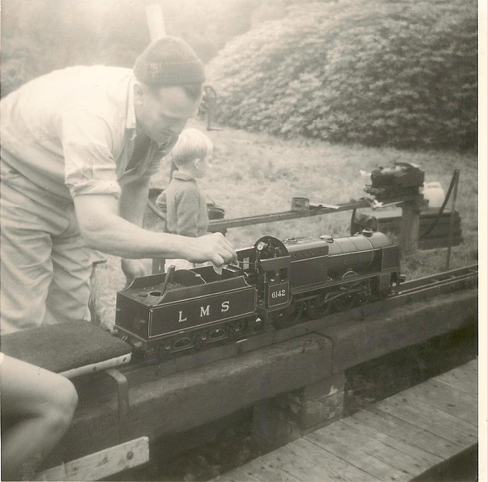 Wigan Model Society railway@Haigh Hall-26-07-1964.