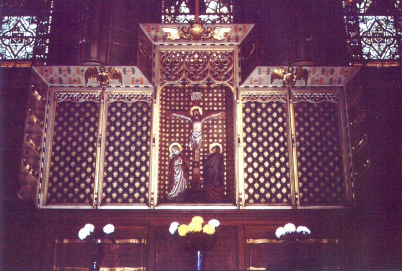 Interior of St Mary's.