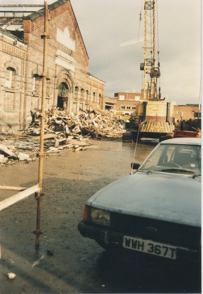 Demolition of the Market Hall 2