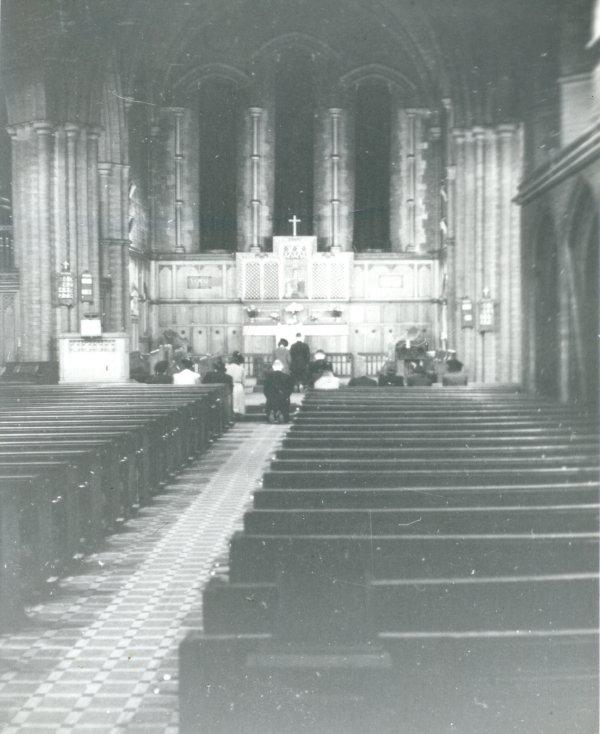 Interior of St Mary's. Interior of St Mary's.