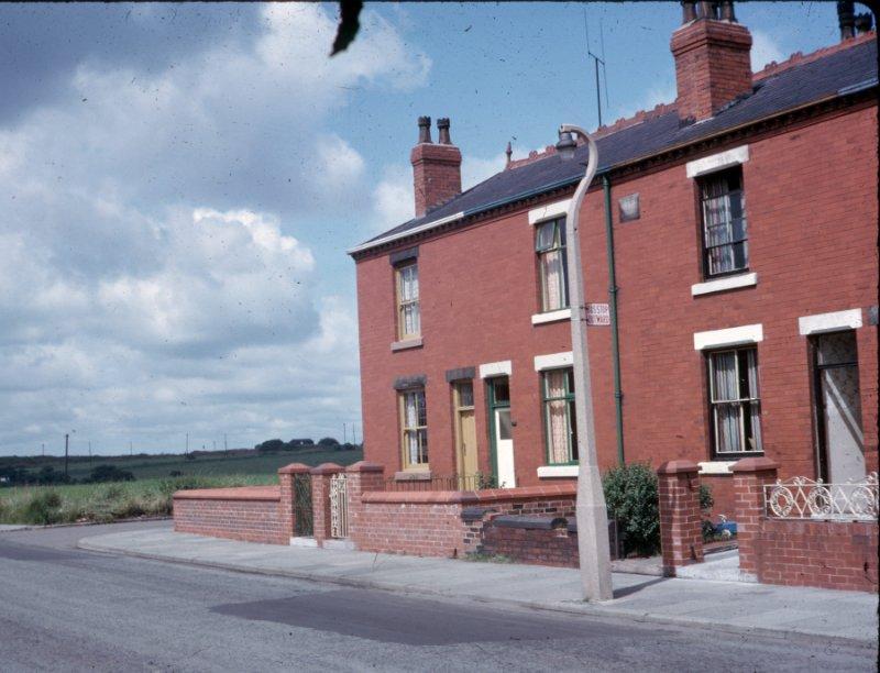 Miners housing, Bryn Road, 1964.