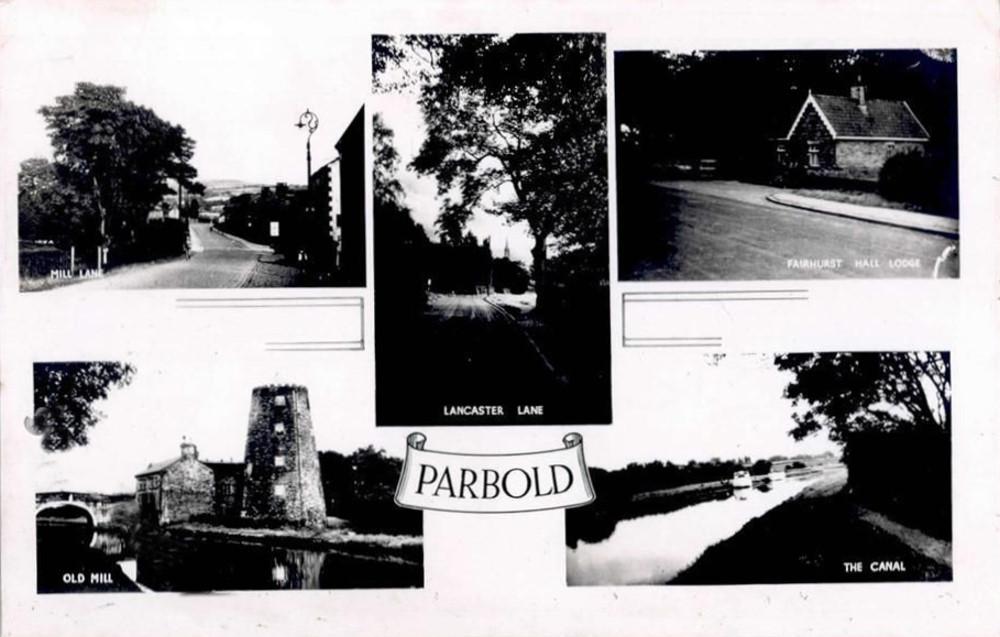 Multi View Post card Parbold