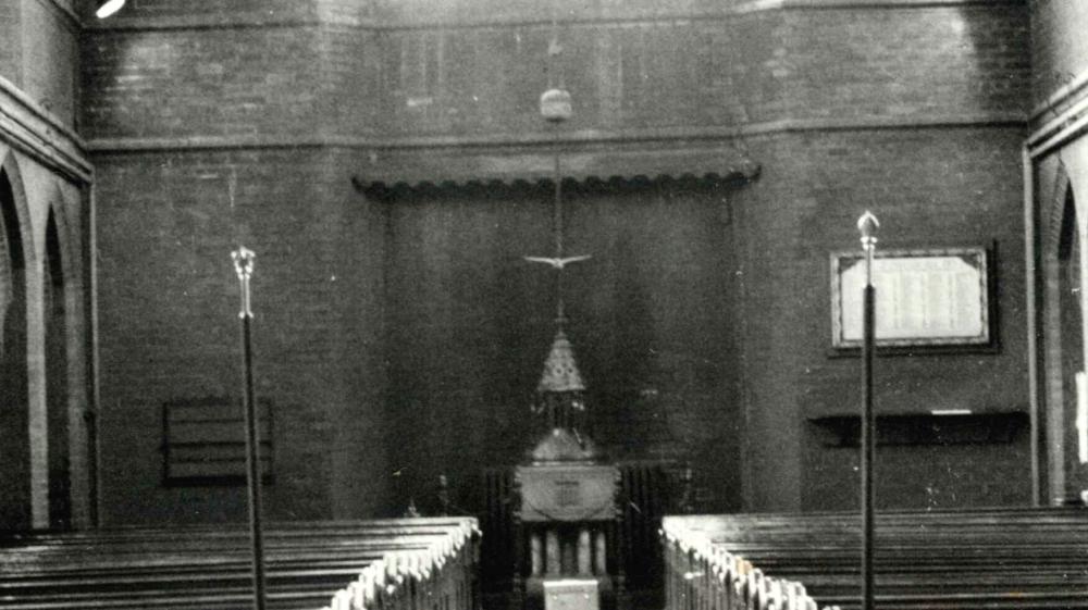 War Memorial, St Mary's, font cover