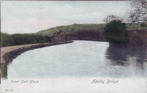 Canal lock house Appley Bridge
