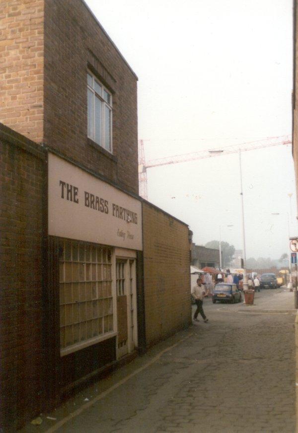 The Brass Farthing Cafe, 1980s.