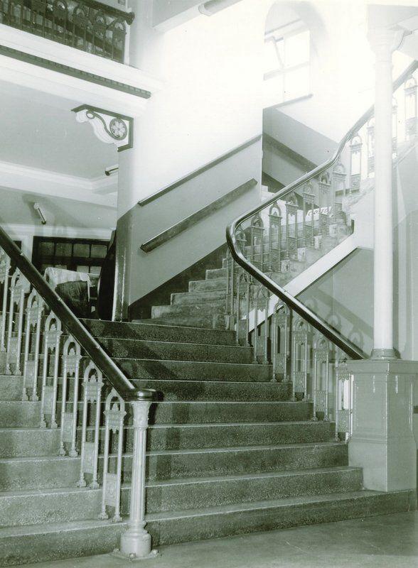 Staircase in the Queen's Hall.