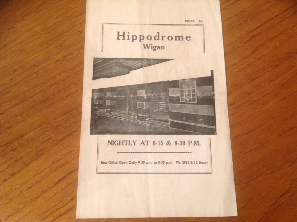 1949 Hippodrome Programme