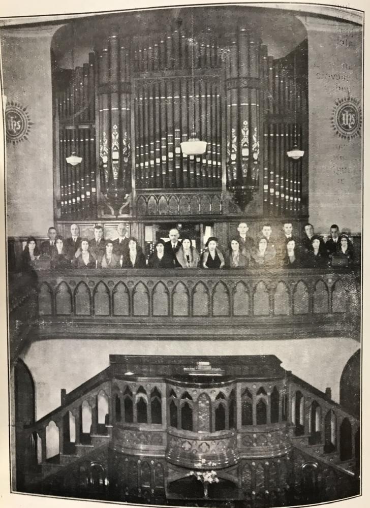 Standishgate Wesleyan Methodist Choir 1933 
