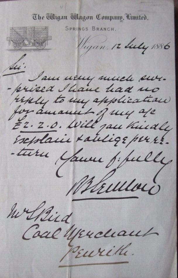 Letter 1886